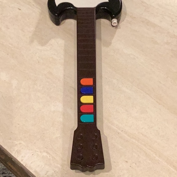 Guitar Hero Ps2 Guitar Wired PlayStation 2 & 4 Games Red Octane World Tour Rock - Picture 15 of 16